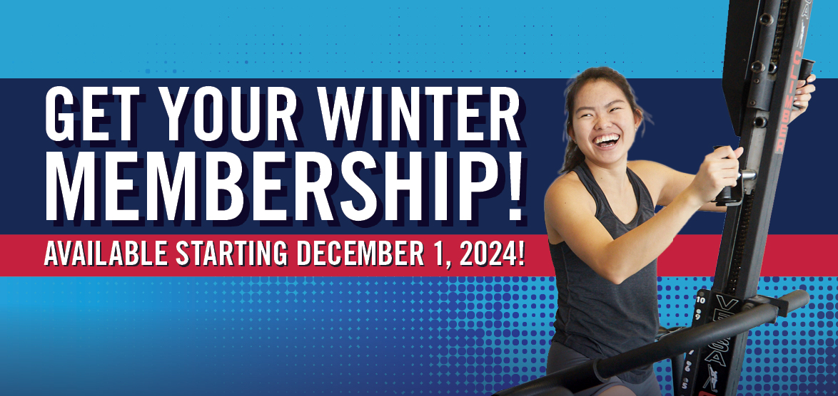 Learn more about Sport and Rec's Winter Memberships, available starting December 1, 2024.