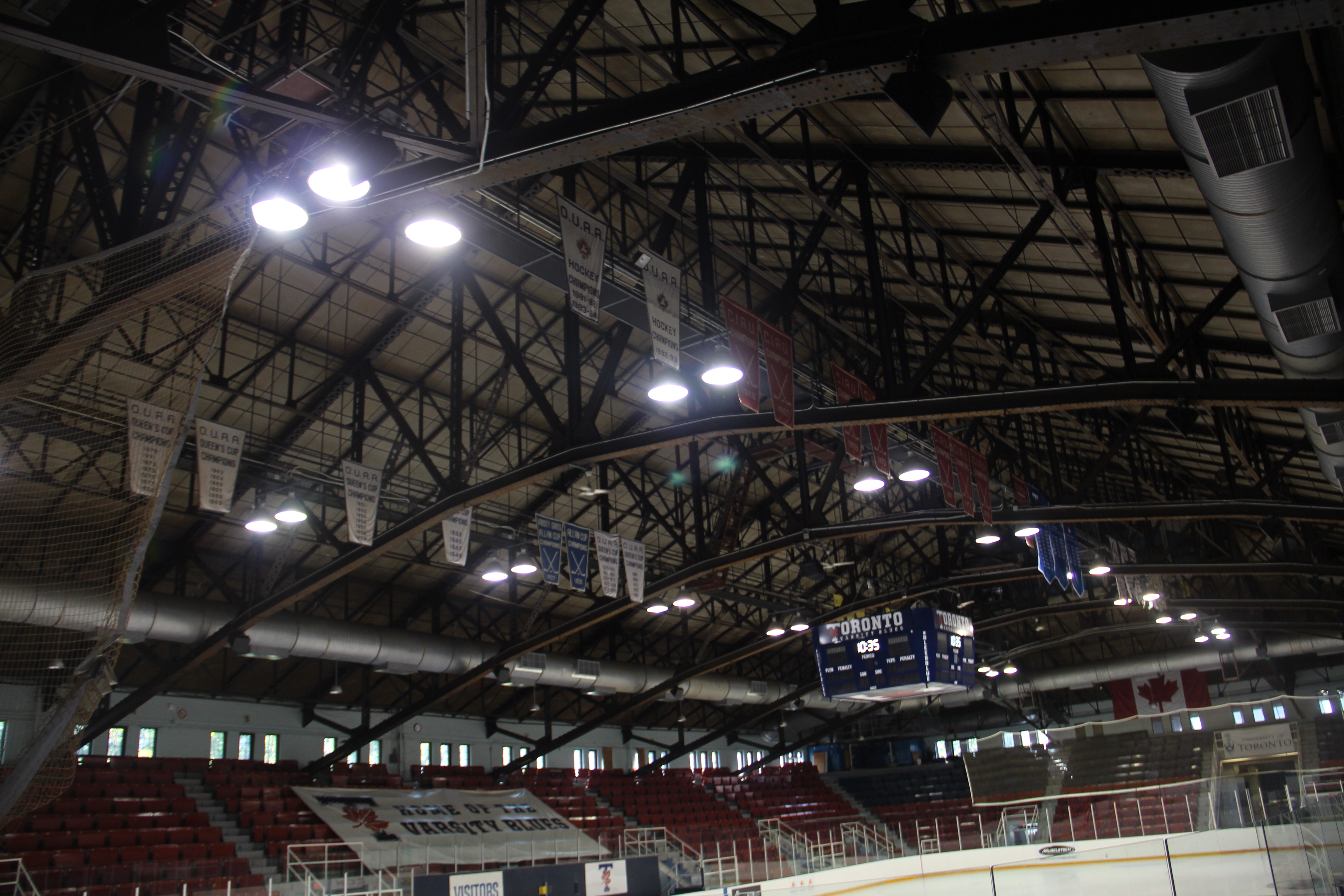 Roof of the arena