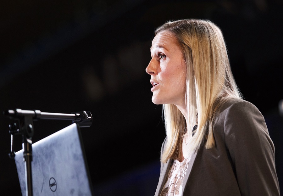 Jenna Gillen at 2019 symposium