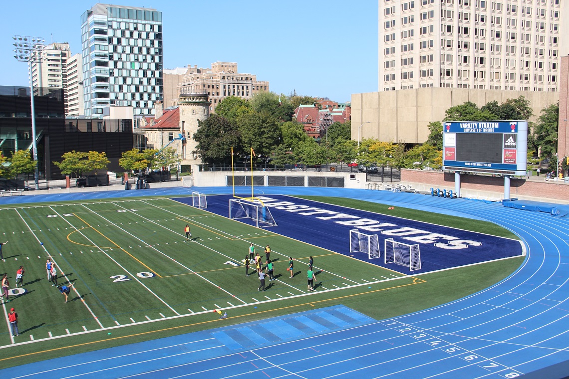 Varsity Stadium field