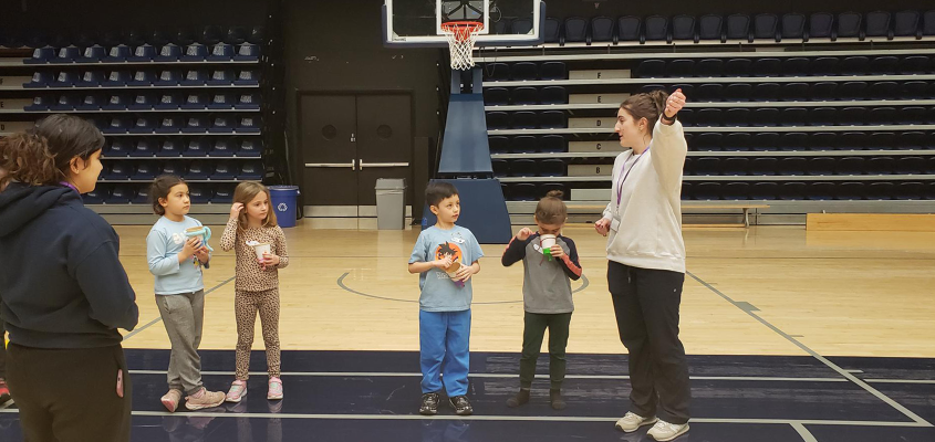 The U of T chapter of Inclusive Communities of Canada partnered with KPE to host kids of all abilities for a day of free fun and games at the Goldring Centre for High Performance Sport